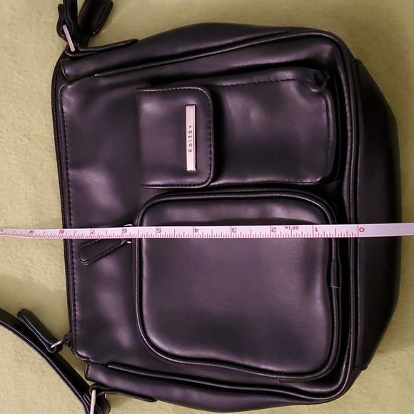 Koltov Black Adjustable Purse - Picture 6 of 13